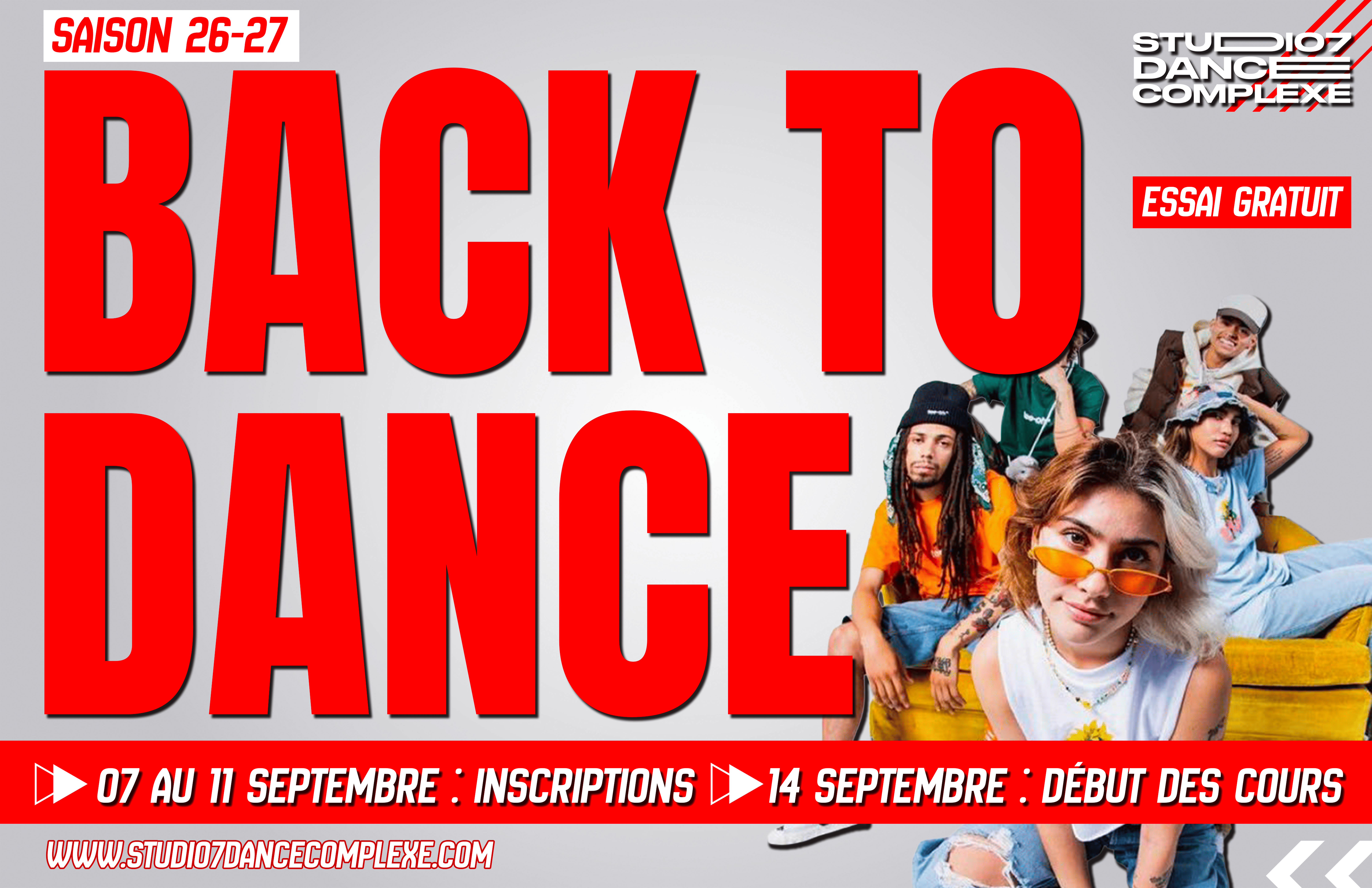 COURS DE DANSE SAINT ETIENNE STUDIO 7